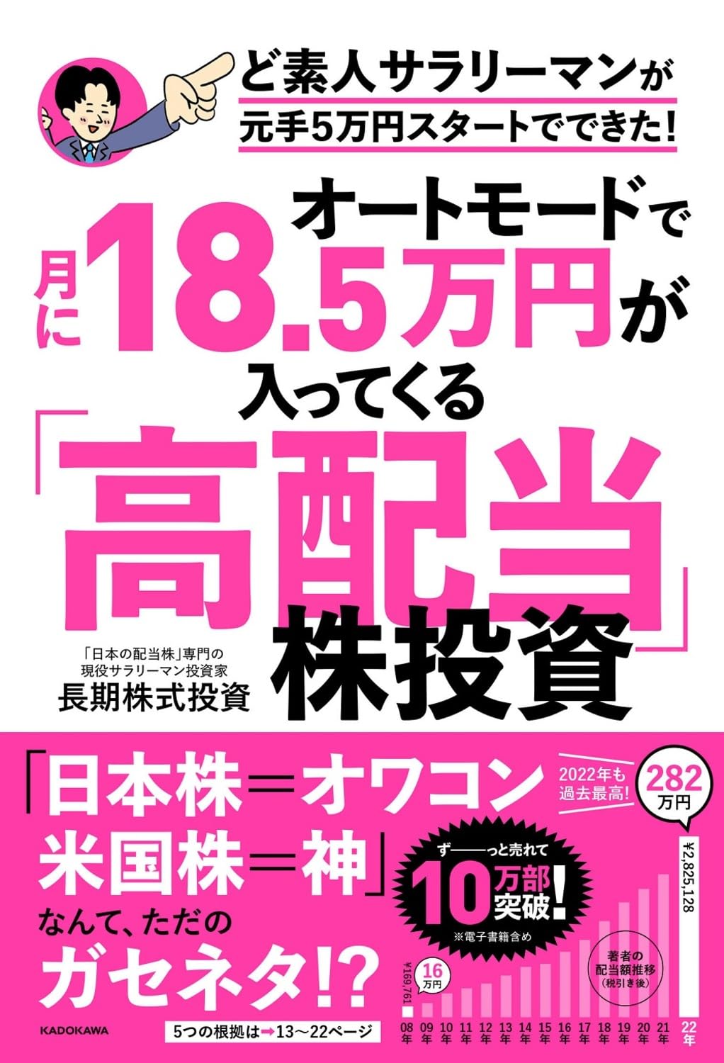 オートモードで月に18.5万円入ってくる「高配当株」投資